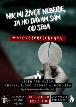 #slovo(pre)chlapa: Večer pre mužov
