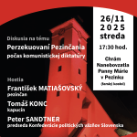 Plagat CERVENA STREDA